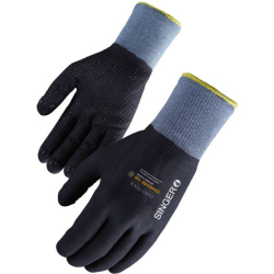 Gants enduction nitrile mousse + picots Nymfit?