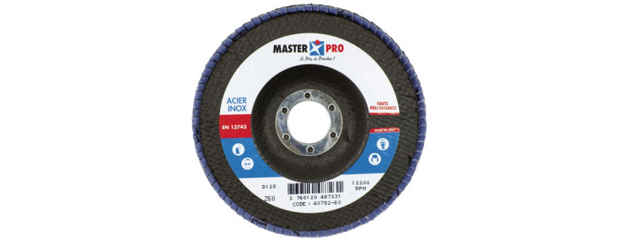 Abrasifs (appliqué, aggloméré, diamant)