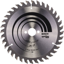 Lame de scie circulaire OPTILINE 160 mm