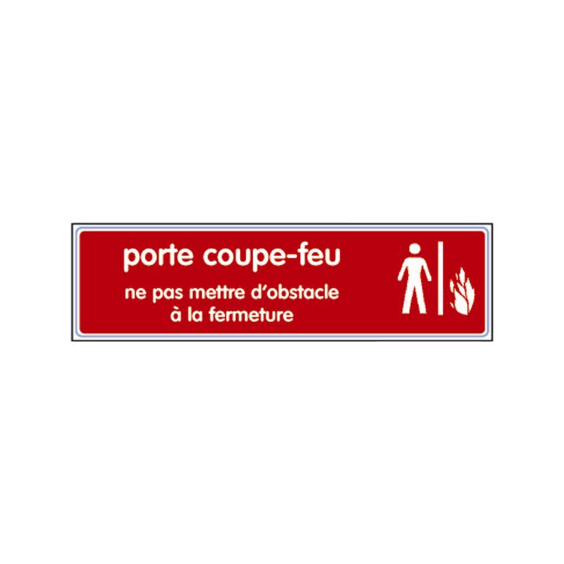 Plaquette signalétique