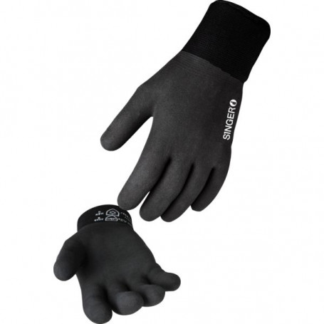 Gant Thermique enduit latex - Noir