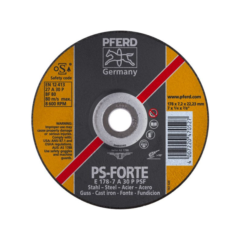 Disque à ébarber PSF Steel