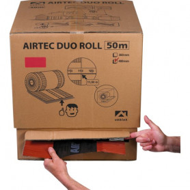 Closoir de faîtage Airtec Duo Roll