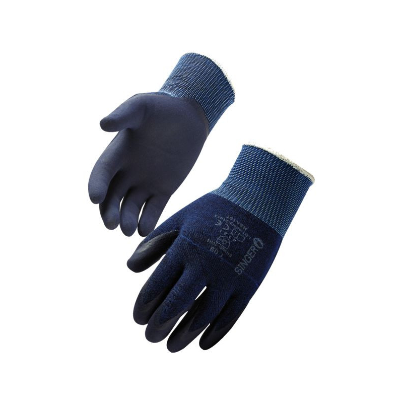 Gant paume enduite nitrile - écran tactile