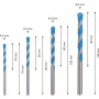 Foret carbure CYL 9 multiconstruction