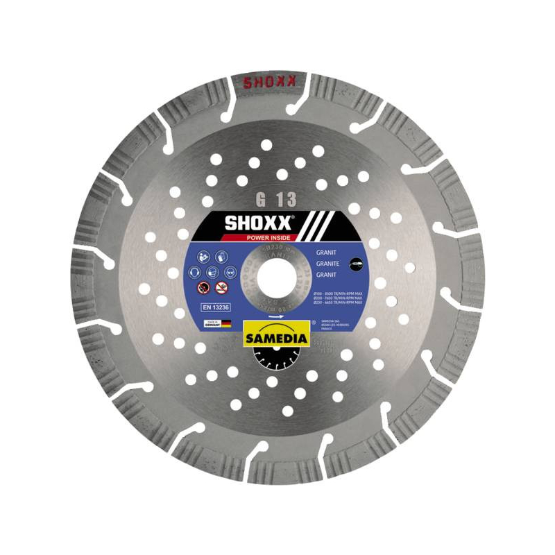 Disque diamant Shoxx G13