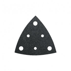 Feuille abrasive triangulaire