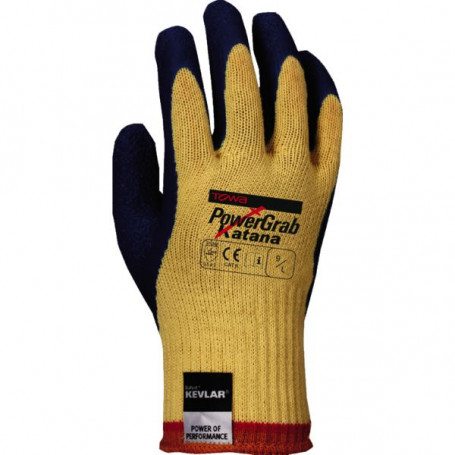 Gant paume enduite latex Power Grab® Katana indice F