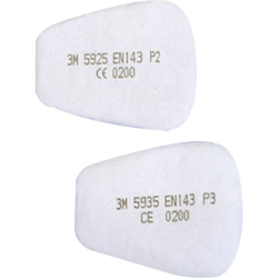 Filtre antipoussières pour utilisation avec ou sans les filtres antigaz pour 6500-6800
