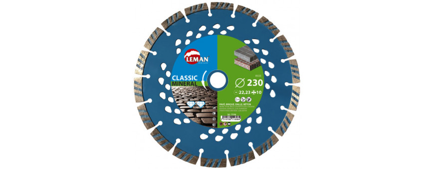 Abrasifs (appliqué, aggloméré, diamant)