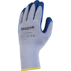 Gant paume enduite latex TAC10BL